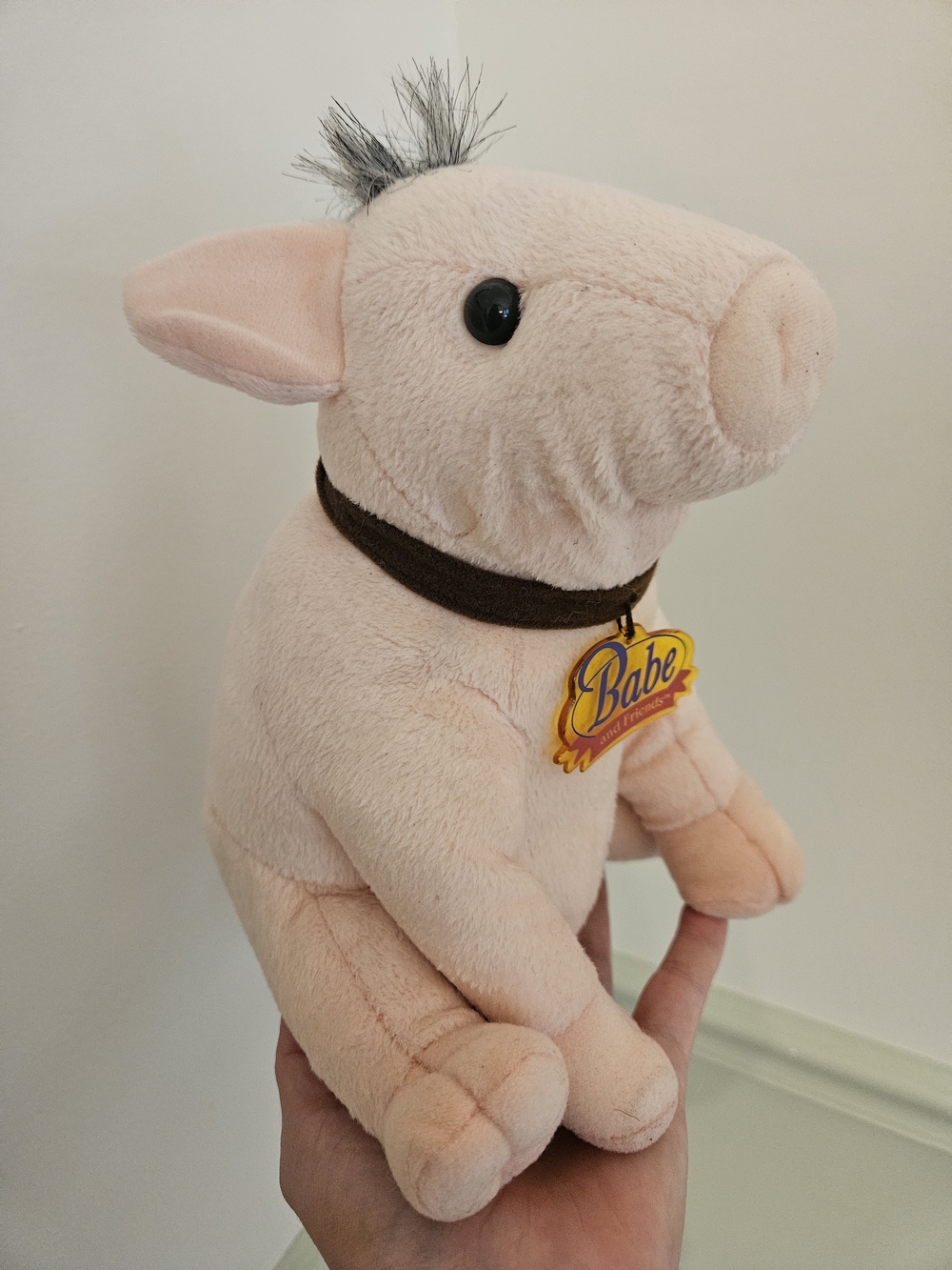 Vintage 90s Babe In The City Movie Plush Pig